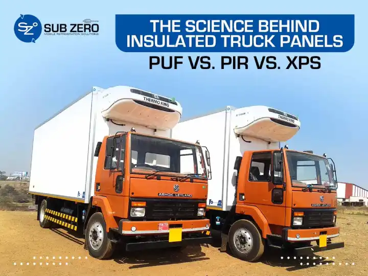 The Science Behind Insulated Truck Panels: PUF vs. PIR vs. XPS
